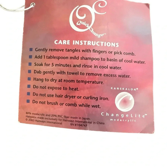 Tony Quick Change Light and Easy Wig Brown - Picture 6 of 6